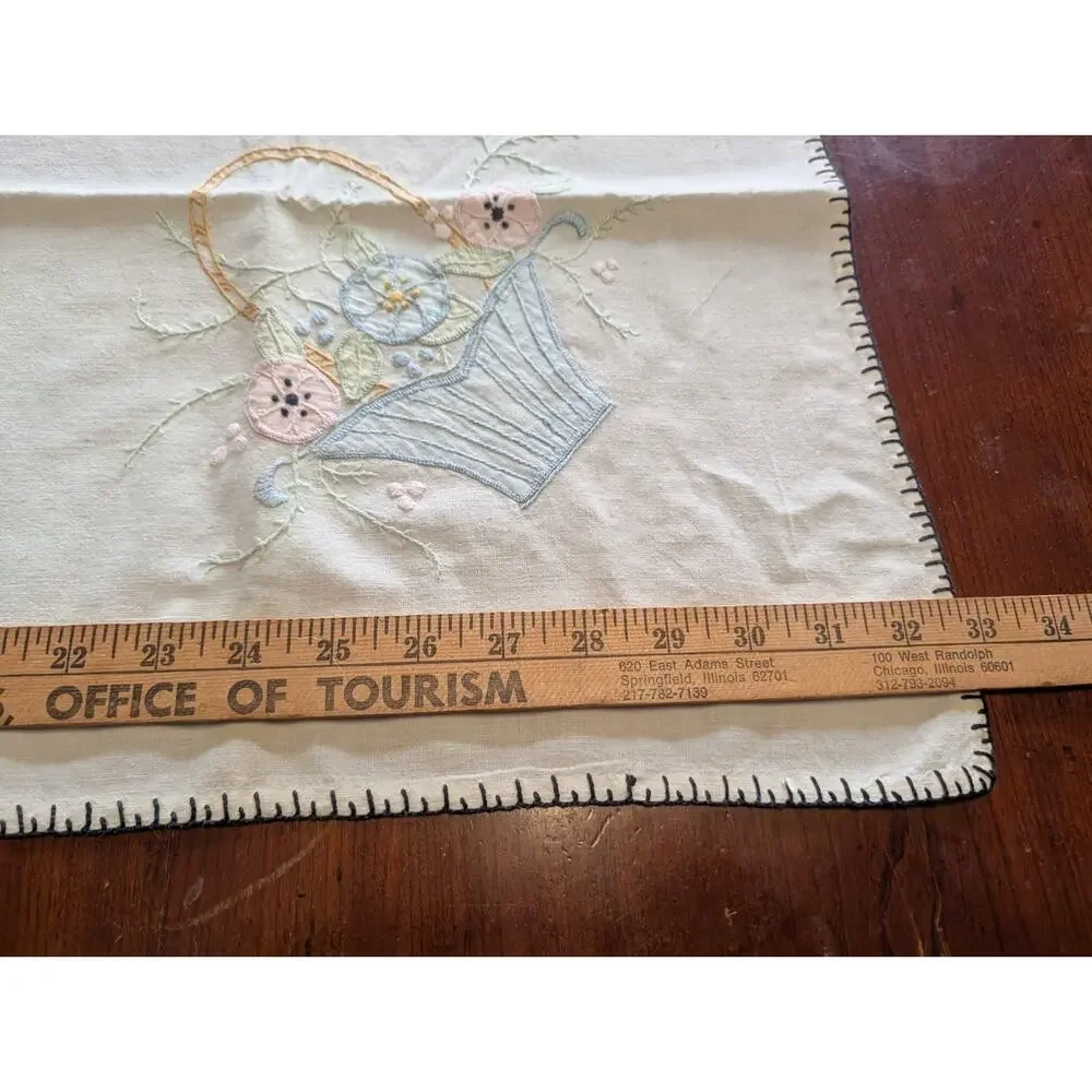 LinenTablecloth this vintage
